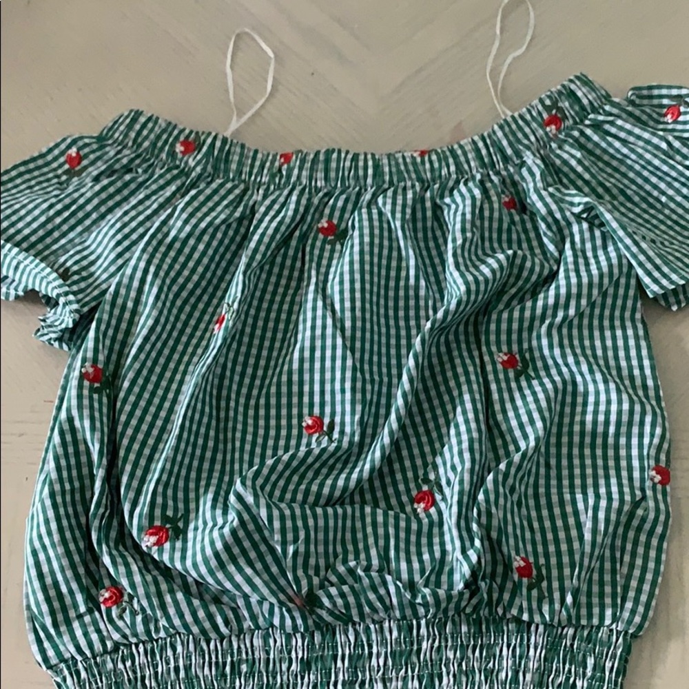 Gingham top